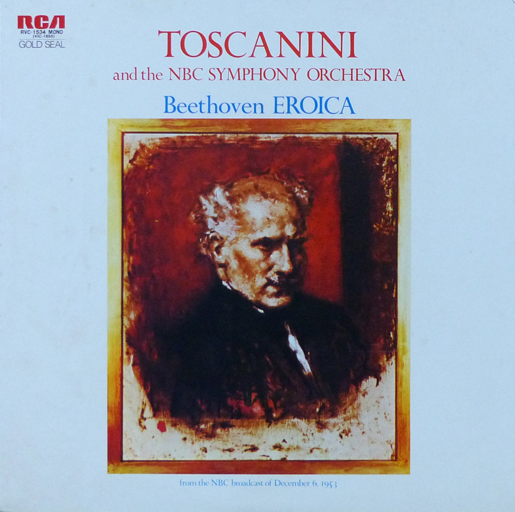 Toscanini: Beethoven "Eroica" (6 December 1953) - RCA Japan RVC-1534
