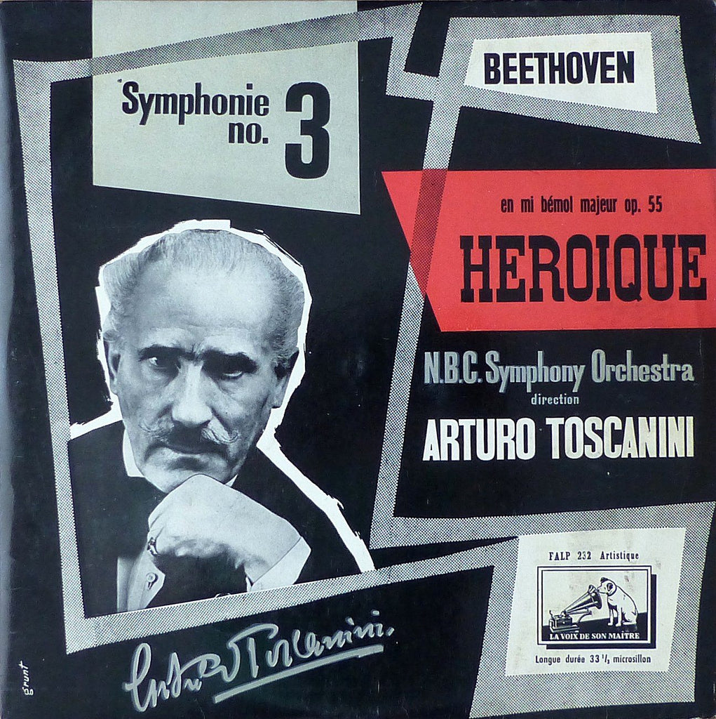 Toscanini: Beethoven Symphony No. 3 (Eroica) - LVSM FALP 232