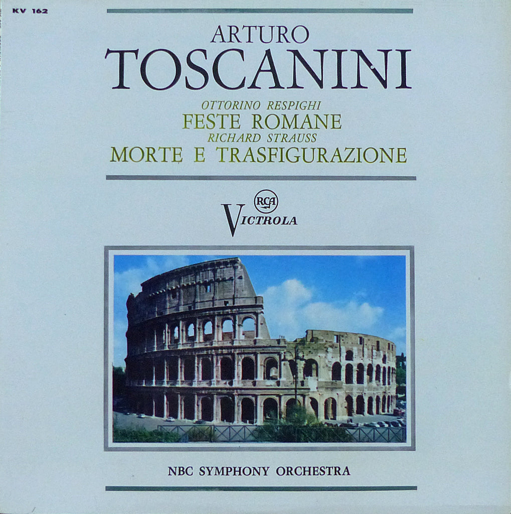 Toscanini: Feste Romane + Death and Transfiguration - RCA KV 162