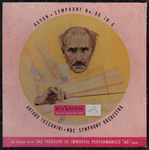 Toscanini: Haydn Symphony No. 88 - RCA WC1 29 (7" 45 rpm X 3)