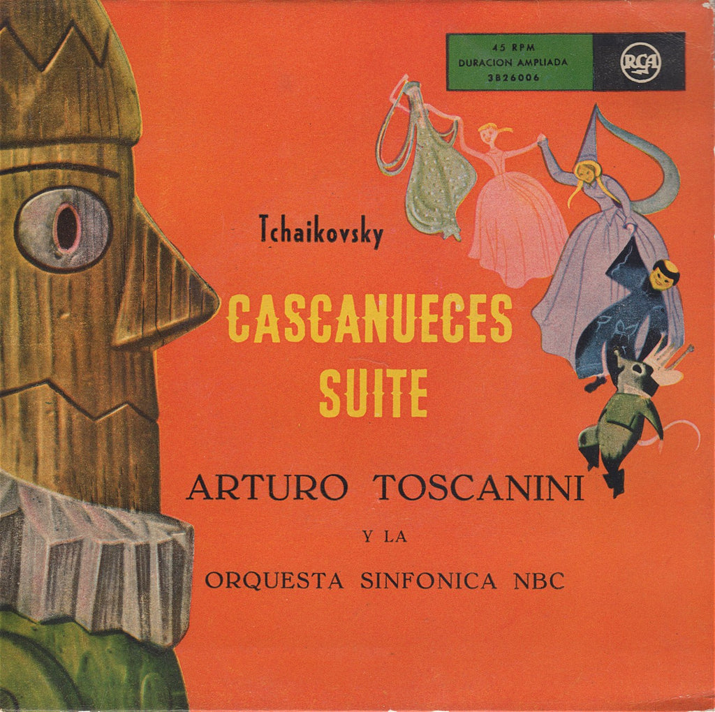 EP (7" 45 Rpm) - Toscanini: Nutcracker Suite - Spanish RCA 3826006 (2 X 7" 45 Rpm EPs)