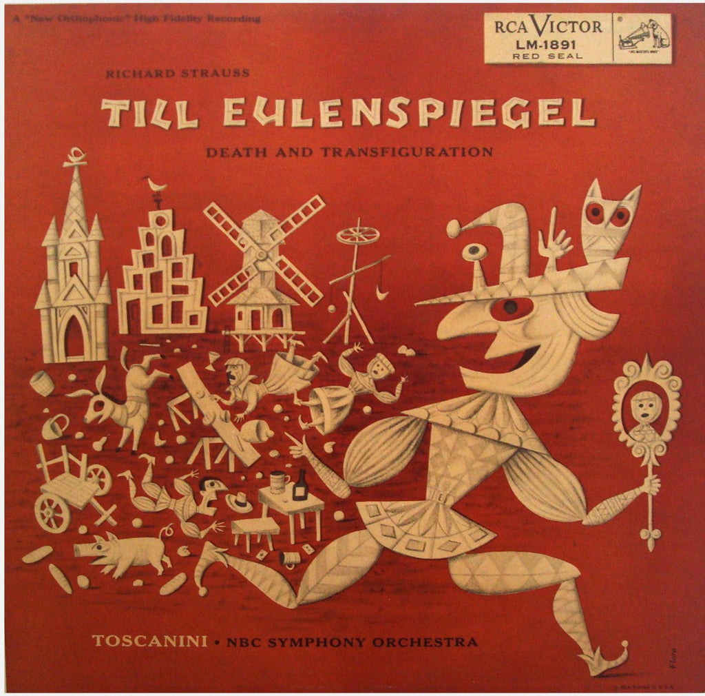 LP - Toscanini: Strauss Death & Transfiguration, Etc. - RCA LM -1891, Beautiful Copy