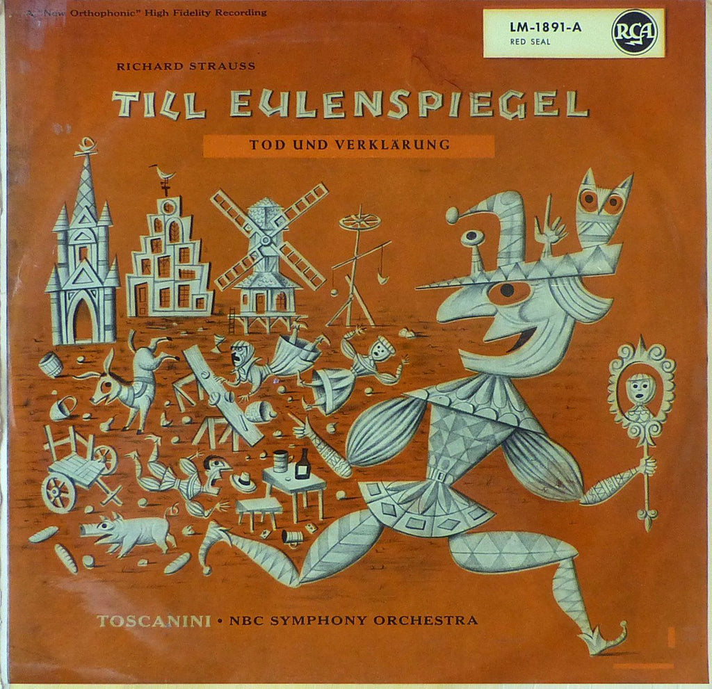 Toscanini: R. Strauss Death & Transfiguration + Till Eulenspiegel - RCA LM-1891-A