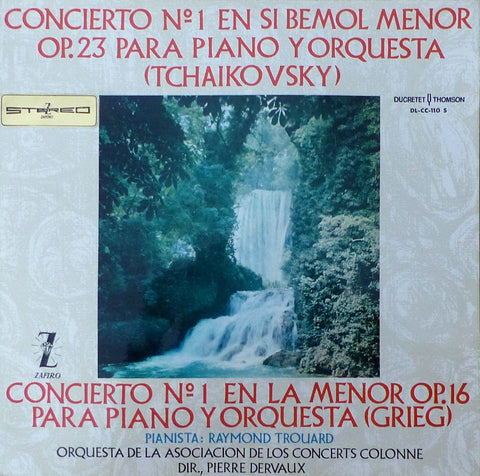 Trouard: Tchaikovsky No. 1 & Grieg Piano Concertos - Zafiro DL-CC-110 S