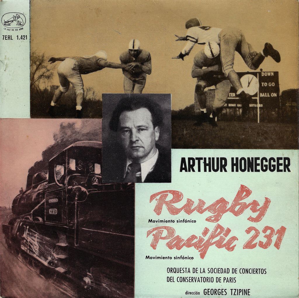 Tzipine: Rugby & Pacific 231 - La Voz de su Amo 7ERL 1.421 (7" EP)