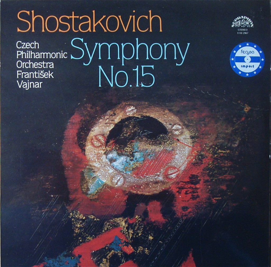 LP - Vajnar: Shostakovich Symphony No. 15 - Supraphon 1110 2967