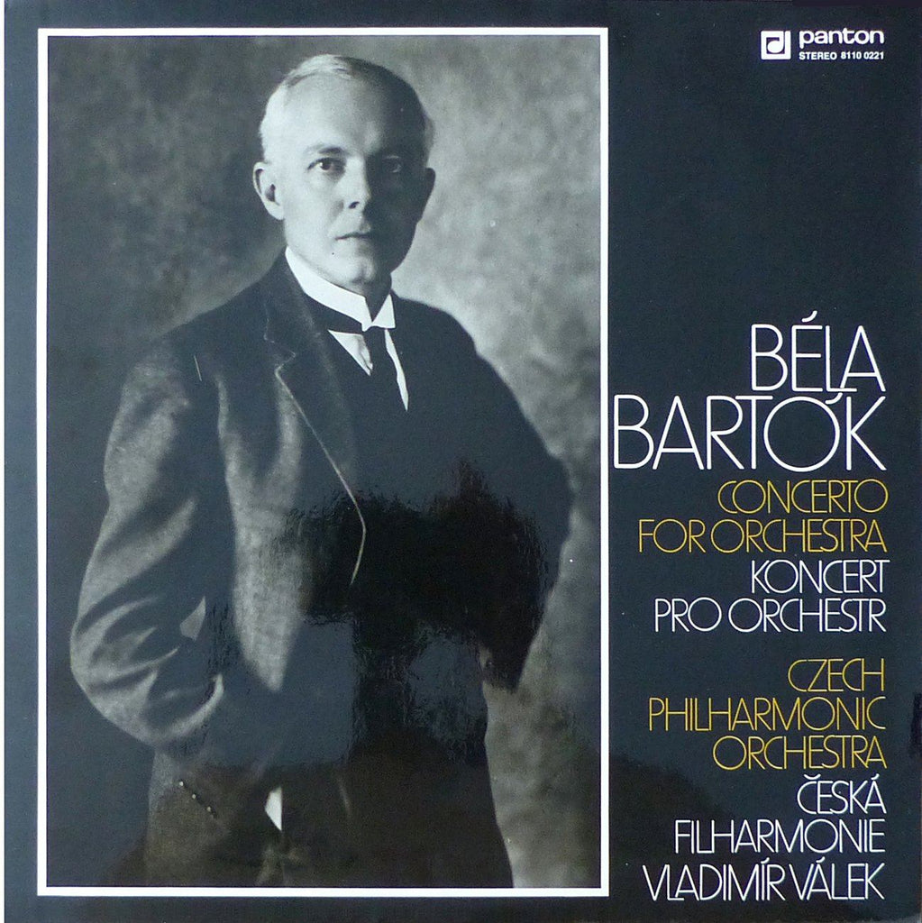 Válek/Czech PO: Bartok Concerto for Orchestra - Panton 8110 0221