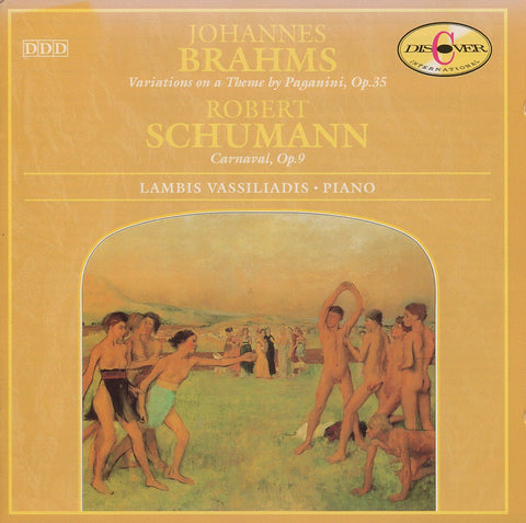 Vassiliadis: Brahms Paganini Variations + Schumann Carnaval - Discover DICD 920257