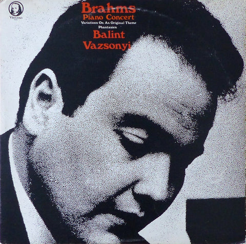 Vazsonyi: Brahms Variations Op. 21/1 + Klavierstücke Op. 119, etc. - Pye TPLS 13016
