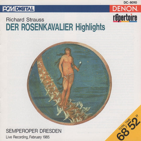 Vonk: R. Strauss Der Rosenkavalier (highlights) - Denon DC-8010