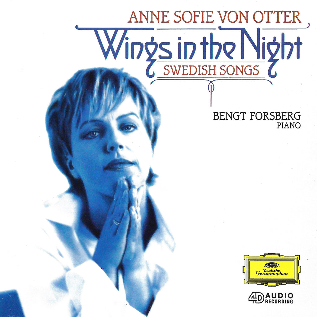 Anne Sofie von Otter: Wings in the Night (Swedish Songs) - DG 449 189-2
