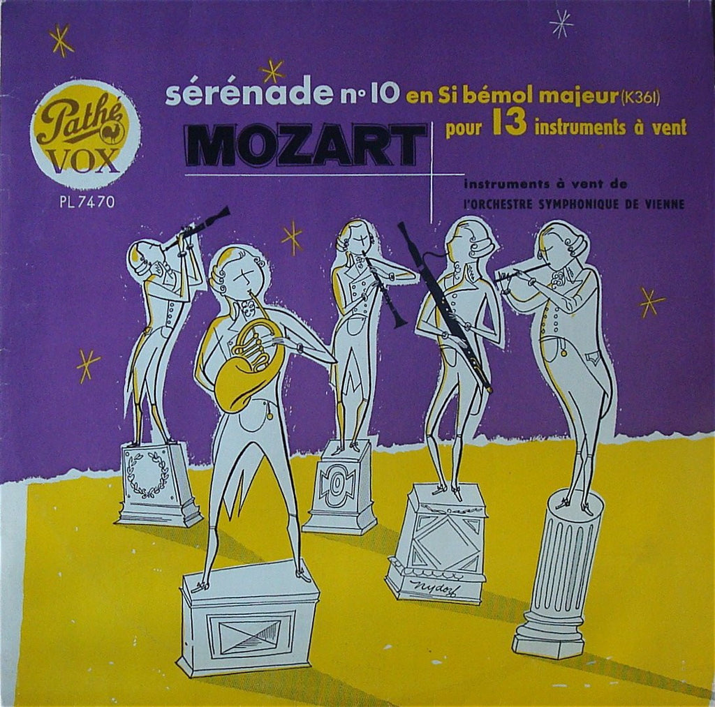 LP - VSO Winds: Mozart Serenade K. 361 "Gran Partita" - Pathé/Vox PL 7470