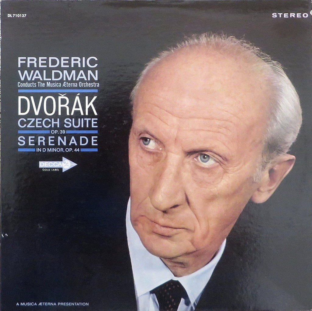 Waldman: Dvorak Czech Suite Op. 39 + Serenade Op. 44 - Decca DL 710137
