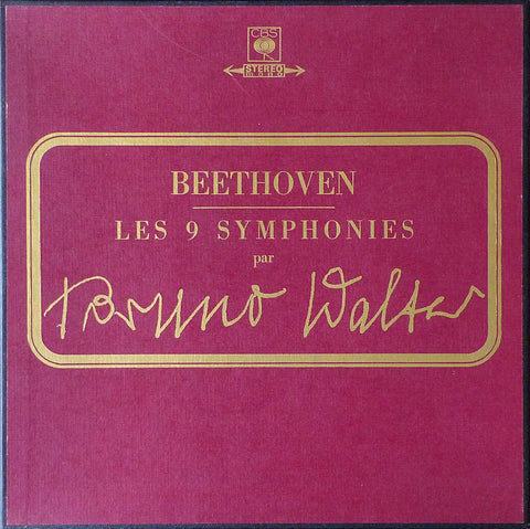 Walter/Columbia SO: Beethoven 9 Symphonies - CBS S 77701 (7LP box set)