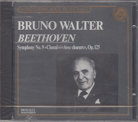 CD - Walter/NYPO: Beethoven Symphony No. 9 - CBS Masterworks MPK 45552 (sealed)