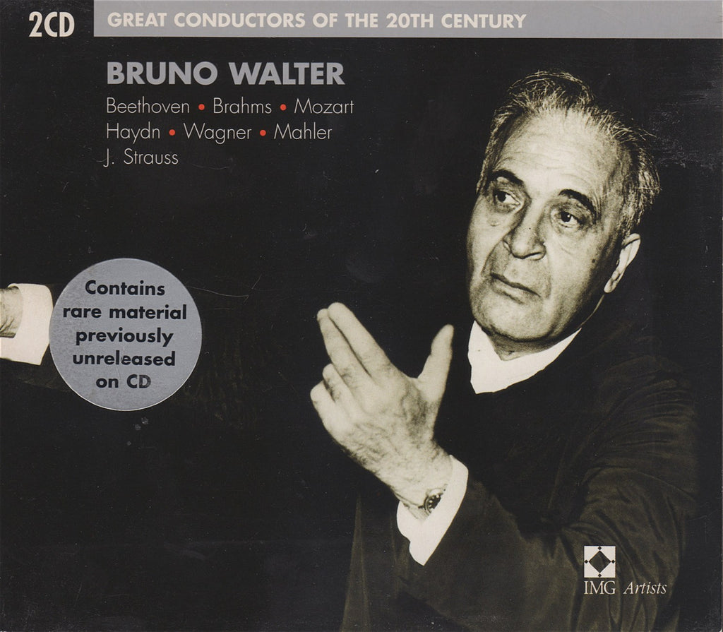 CD - Walter: Great Conductors Of The 20th Century - EMI 5 75133 2 (2CD Set)