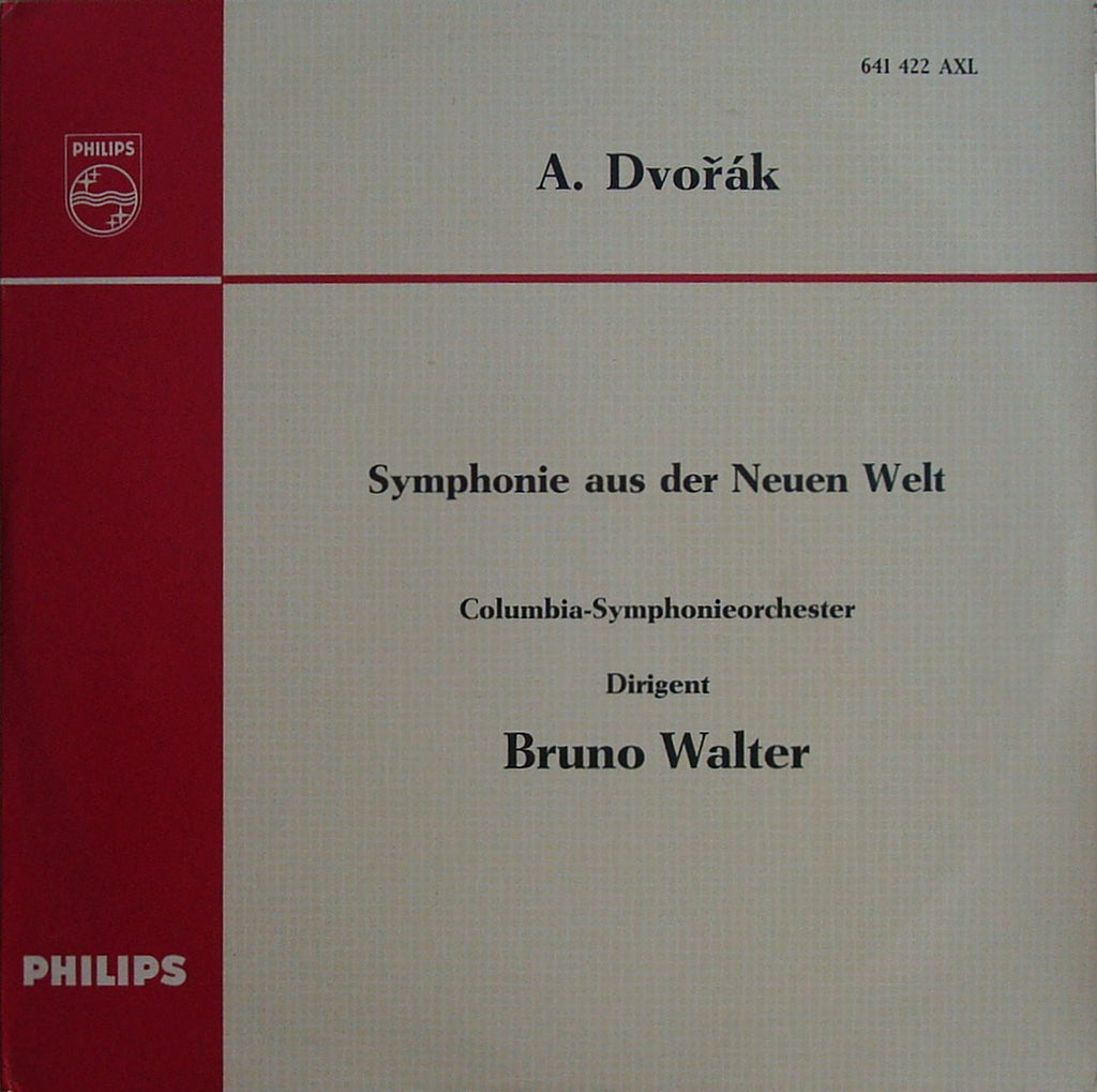 LP - Walter/Columbia SO: Dvorak Symphony No. 9 "New World" - Philips 641 422 AXL