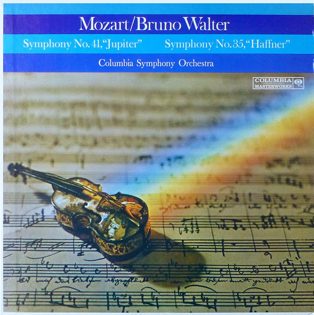 Walter: Mozart Symphonies 35 (Haffner) & 41 (Jupiter) - Columbia ML 5655