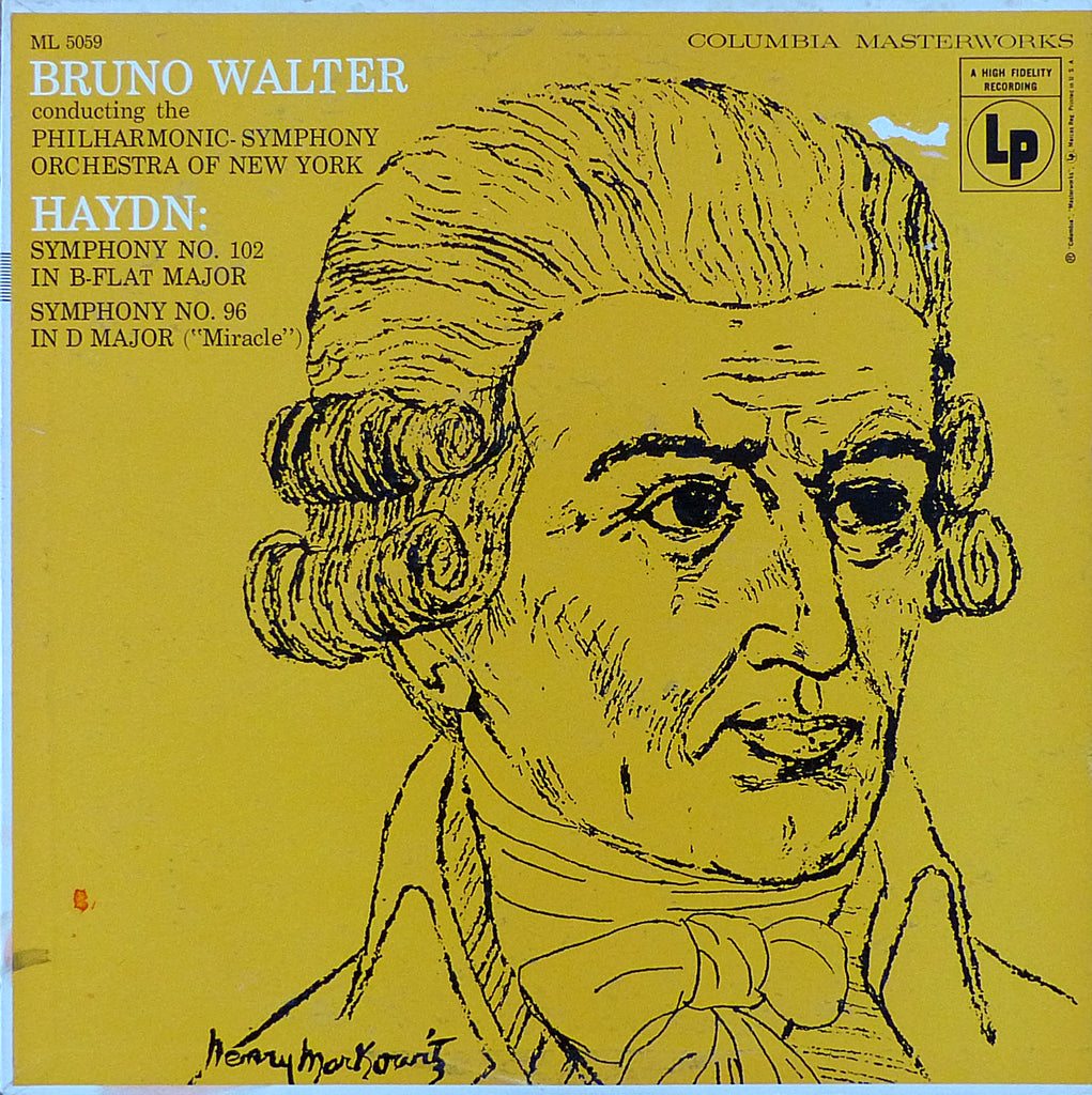 Walter/NYPO: Haydn Symphonies 96 & 102 - Columbia ML 5059