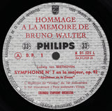 Walter: In Memoriam (Beethoven 7th + rehearsal) - Philips A 01.525 L