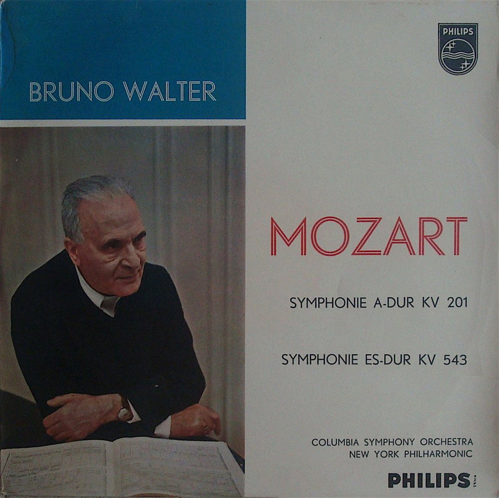 LP - Walter/NYPO: Mozart Symphonies Nos. 29 & 39 - Philips A 01432 L