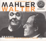 Walter/NYPO: Mahler Symphony No. 1 + Brahms - Sony MHK 63328