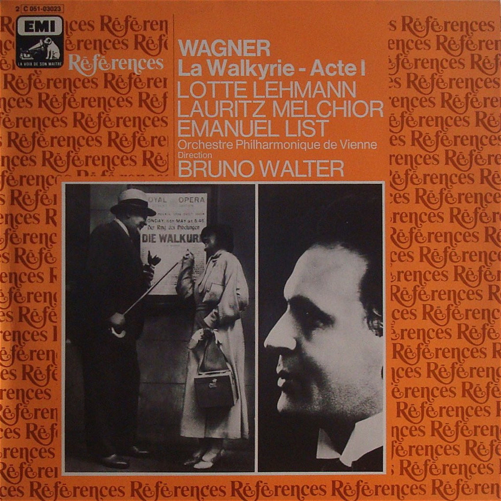 LP - Walter/Lehmann: Wagner Die Walkure Act I - EMI References 2 C 051-03023