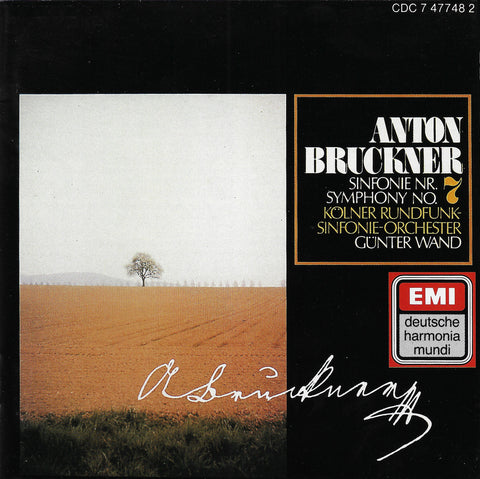 Wand/Cologne RSO: Bruckner Symphony No. 7 - EMI CDC 7 47748 2