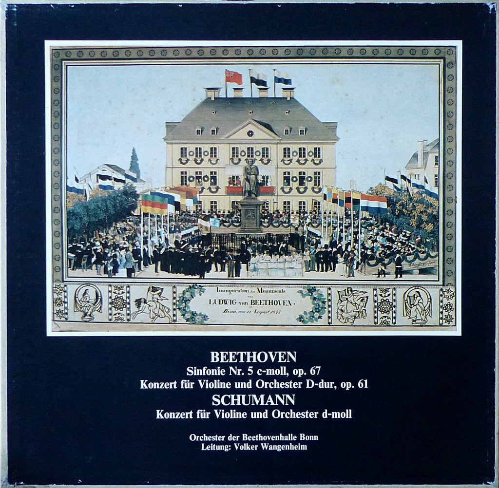Gähler: Beethoven Violin Concerto, etc. - Bonn Stadt 65.392/3 (2LP box set)