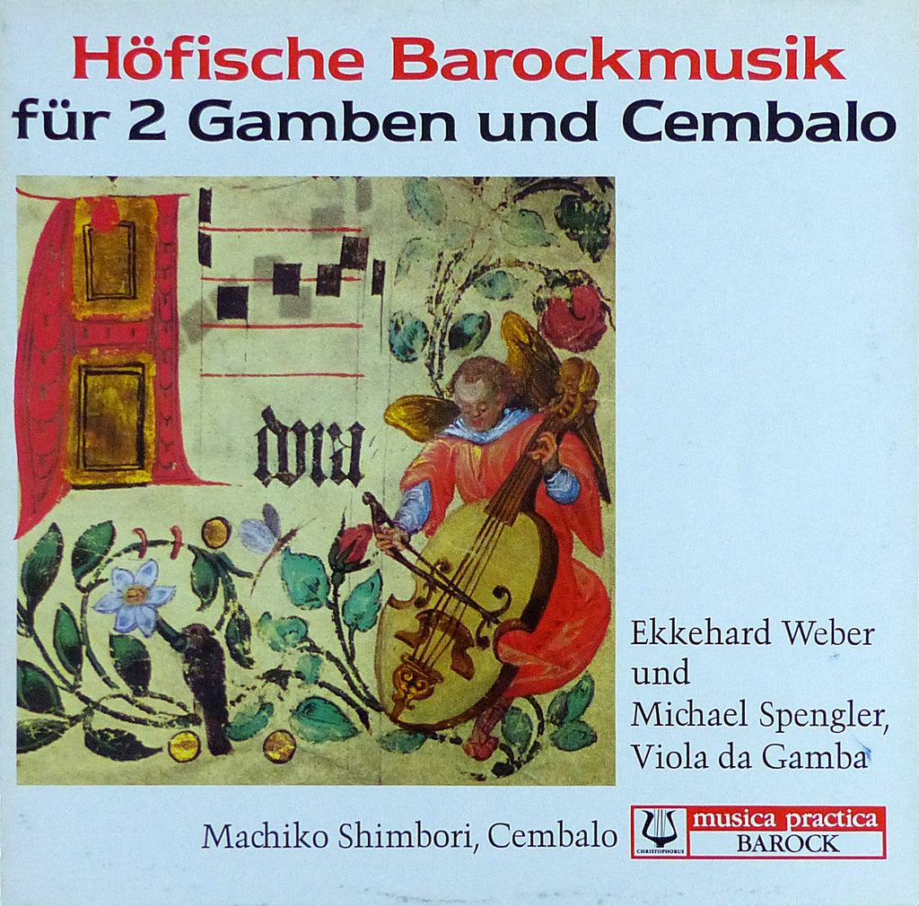Weber & Spengler: Music for 2 Viola de Gambas - Christophorus SCGLX 73 943
