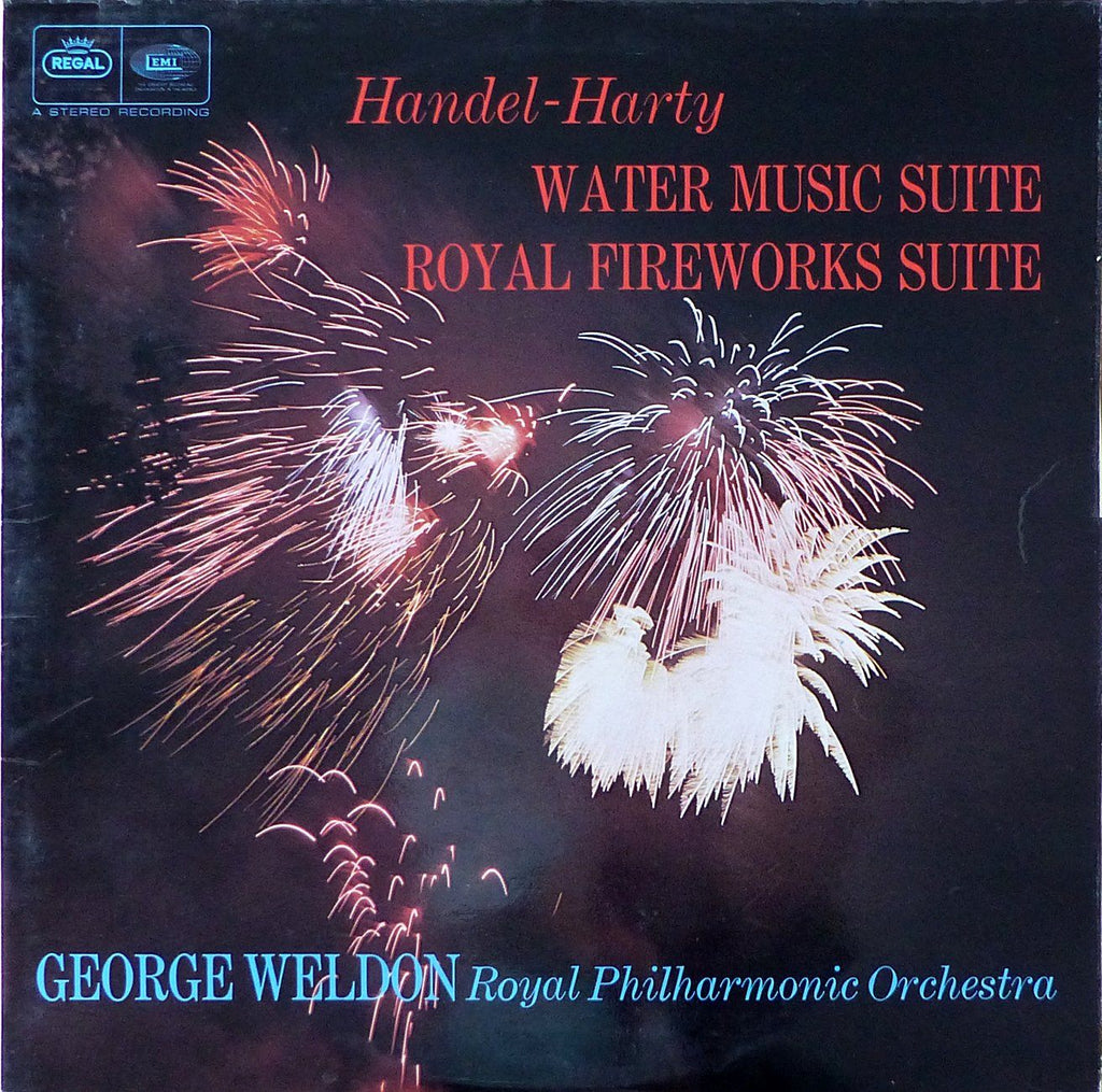 Weldon: Handel-Harty Water Music & Royal Fireworks Suites - Regal SREG 1029