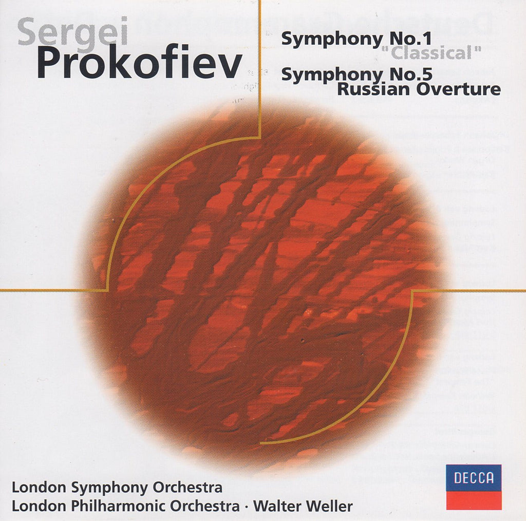 Weller: Prokofiev Symphonies Nos. 1 & 5 - Decca 467 469-2