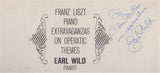 LP - Wild: Liszt Piano Extravaganzas On Operatic Themes - RCA CM-302 (signed)