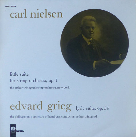 Winograd: Nielsen Little Suite Op. 1 / Grieg Lyric Suite Op. 54 - Odeon KDO 2011 (10 inch)