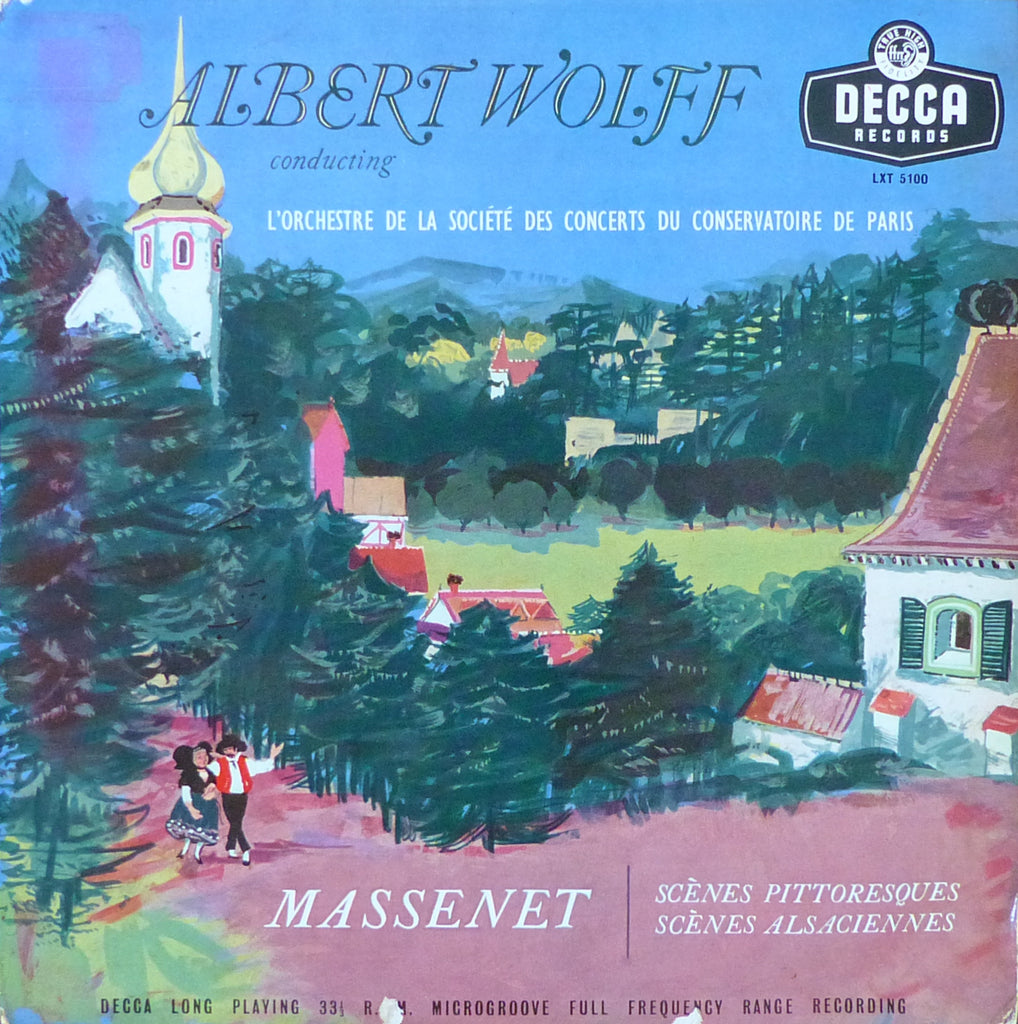 Wolff: Massenet Scènes Pittoresques, etc. - Decca LXT 5100