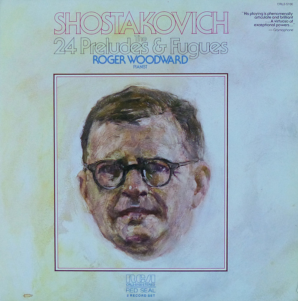 Woodward: Shostakovich 24 Preludes & Fugues - RCA CRL2-5100 (2LP set)