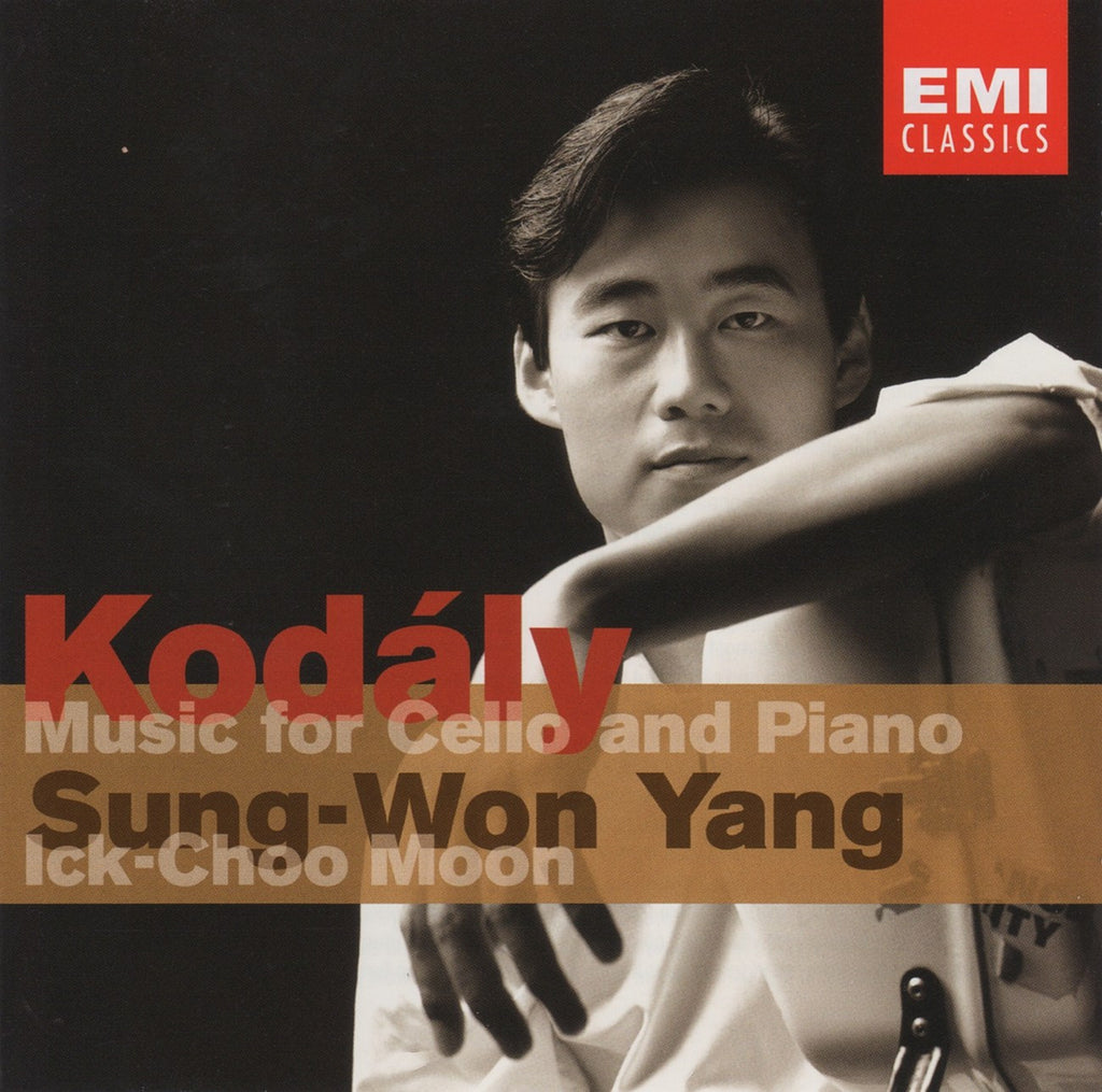 CD - Yang: Kodaly Sonata For Solo Cello Op. 8, Cello Sonata - EMI 7243 5 75685 2 4 (DDD)
