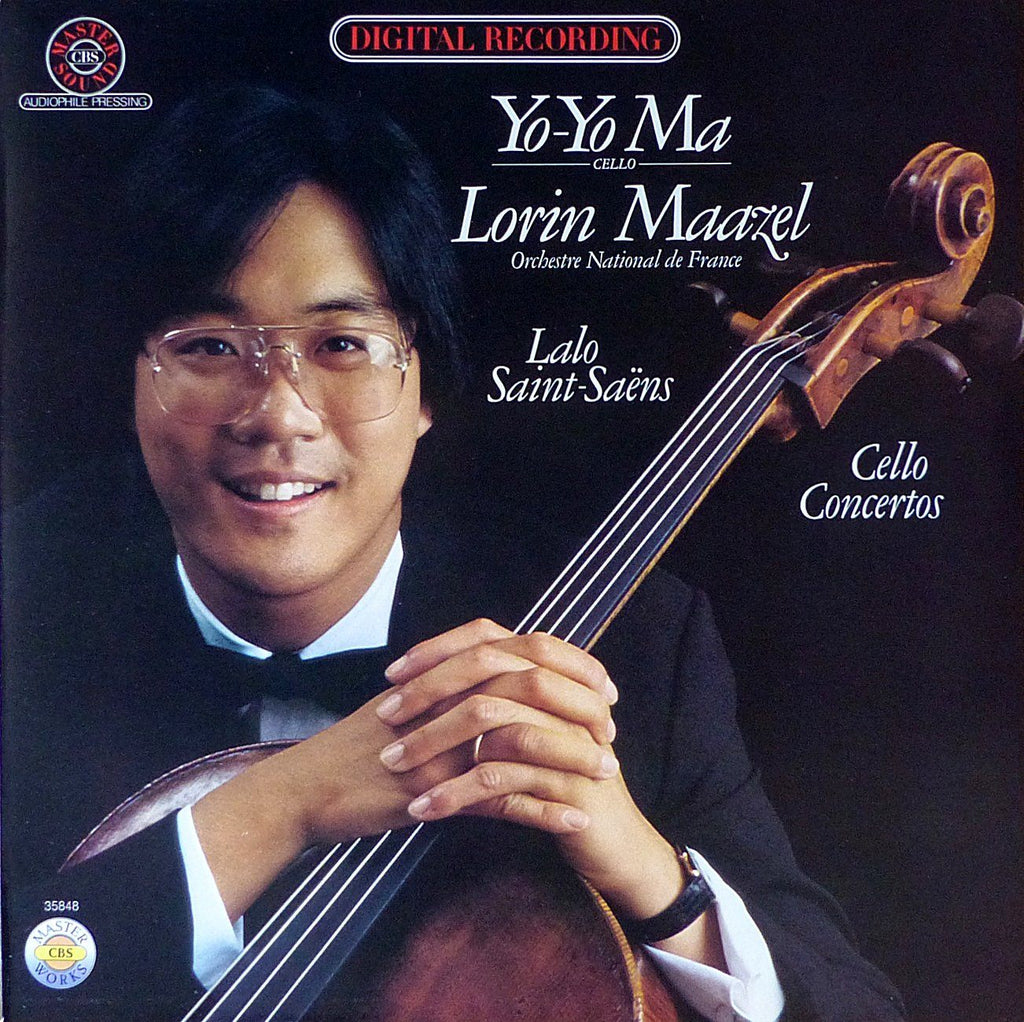 Yo-Yo Ma: Saint-Saëns + Lalo Cello Concertos - CBS 35848 (DDD)