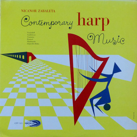 Zabaleta: Contemporary Harp Music - Counterpoint CTP 523