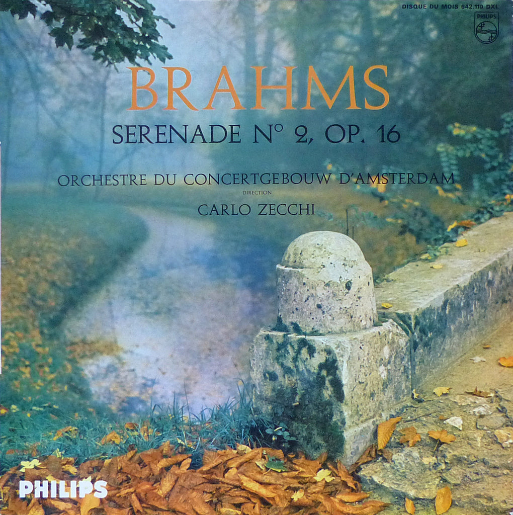 Zecchi/Concertgebouw: Brahms Serenade No. 2 - Philips 642.110 DXL