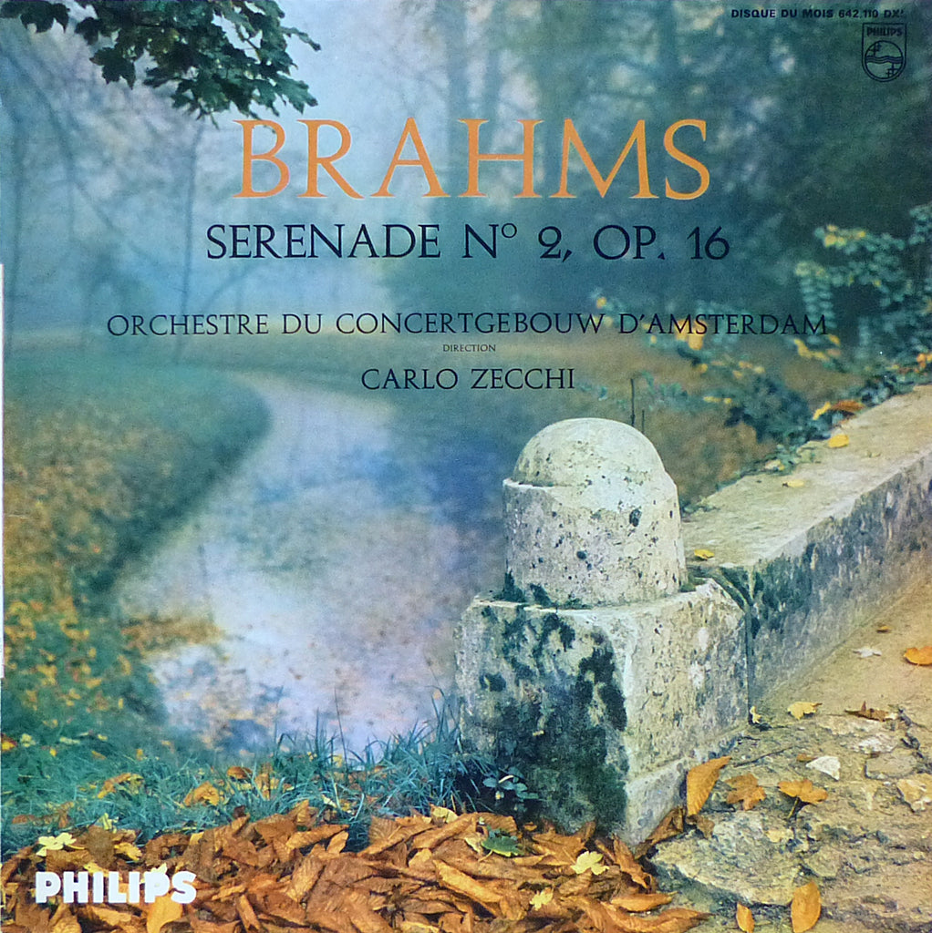 Zecchi: Brahms Serenade No. 2 Op. 16 - Philips 642.110 DXL