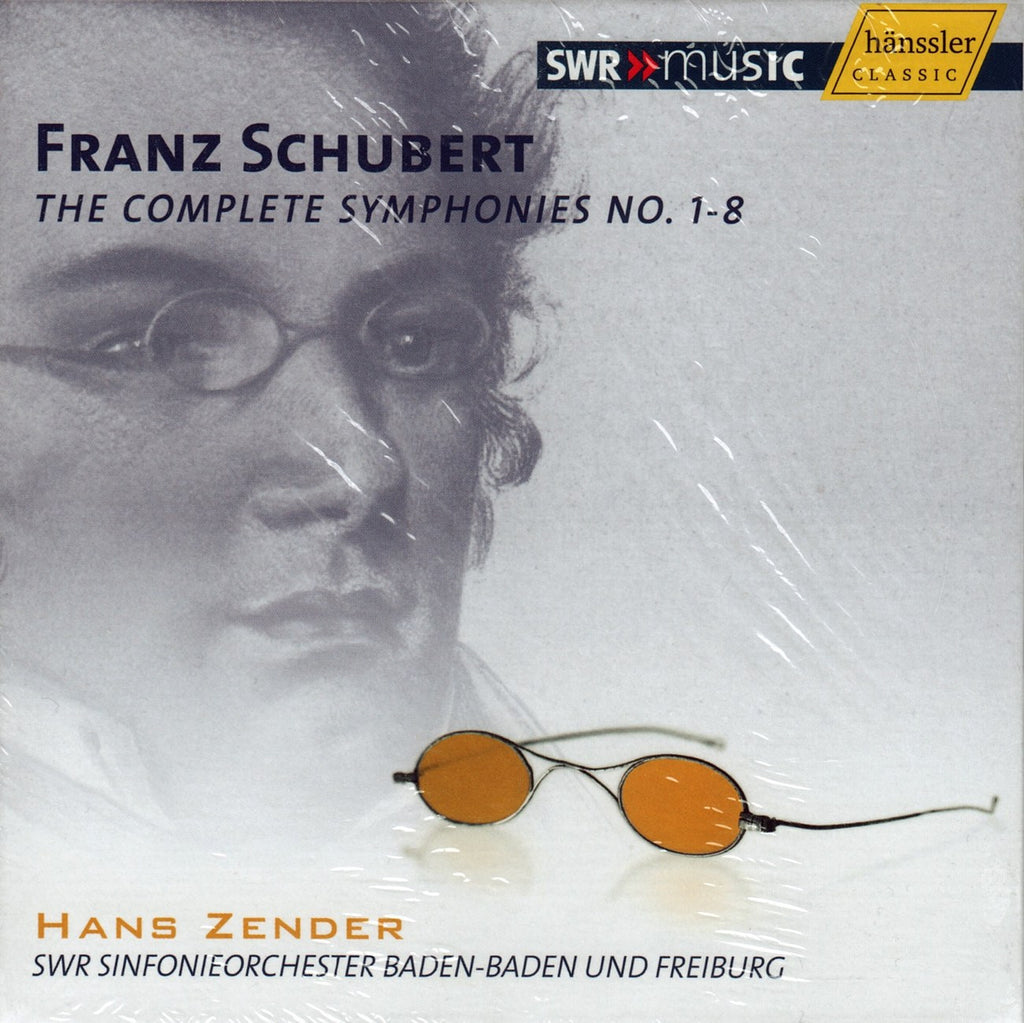 CD - Zender: Schubert Symphonies Nos. 1-8 - Hanssler CD 93.120 (8CD Box) (sealed)
