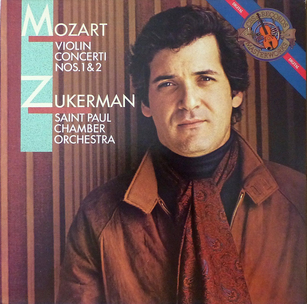 Zukerman: Mozart Violin Concertos K. 207 & K. 211 - CBS D37833
